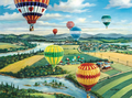 Race of Balloons - Vinci™ Paint-By-Number Kit