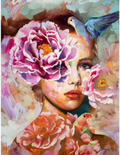 Flower Lady - Vinci™ Paint-By-Number Kit