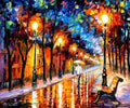 Night Park Europe - Vinci™ Paint-By-Number Kit