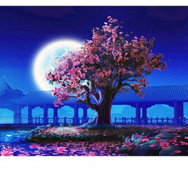 Romantic Moon Light Vinci™ Paint-By-Number Kit