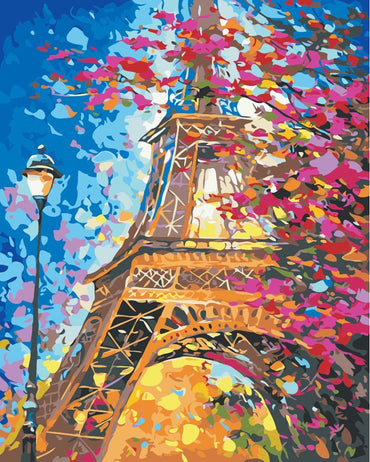 Tower of Petals - Vinci Paint-By-Number Kit